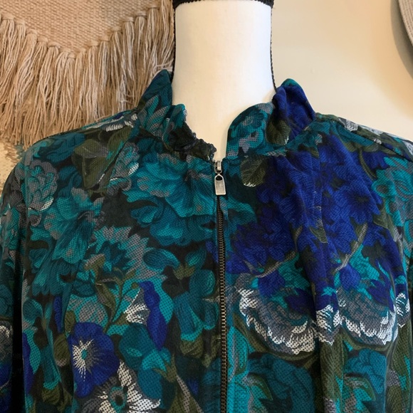 Donated Notations Women 1X lightweight jacket EUC - Picture 2 of 6